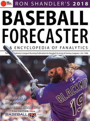 cover image of Ron Shandler's 2018 Baseball Forecaster